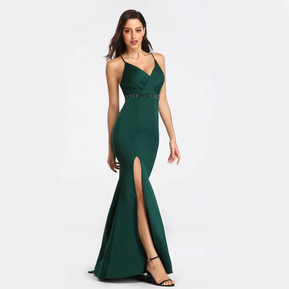 INEZ (4) Obleka Inez z dekorativnimi bleščicami