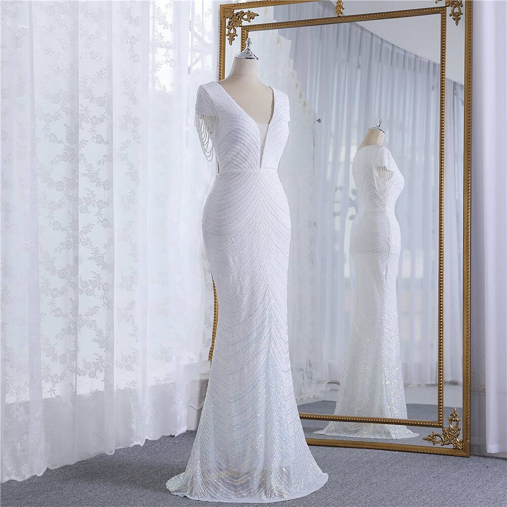 4 Svečana obleka Londyn s perlami