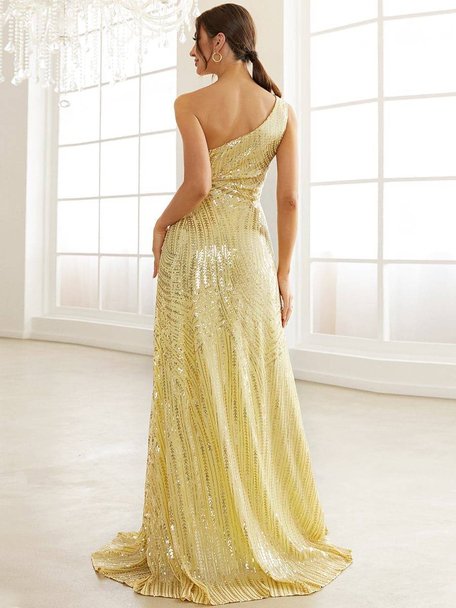 Shoshana (3) Elegantna rumena obleka Shoshana