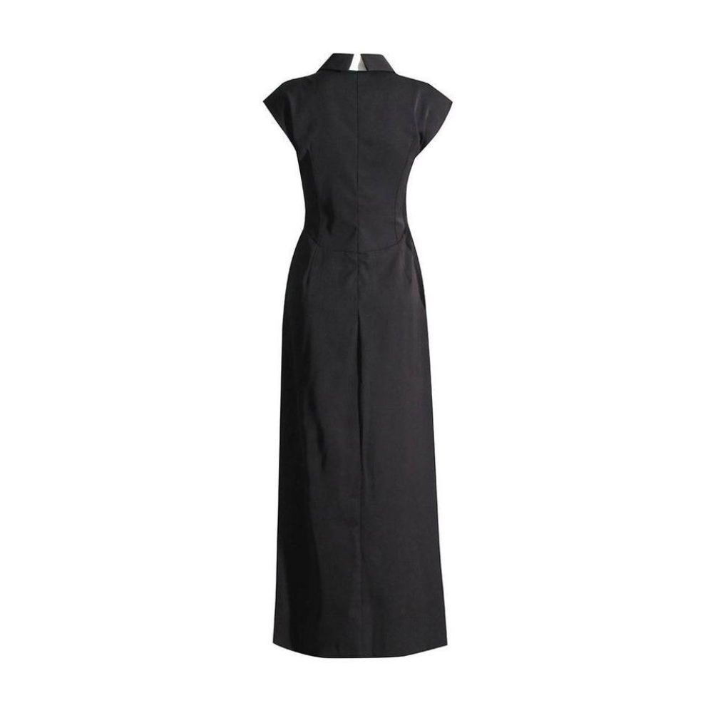 Ženska obleka s kravato Dhalia